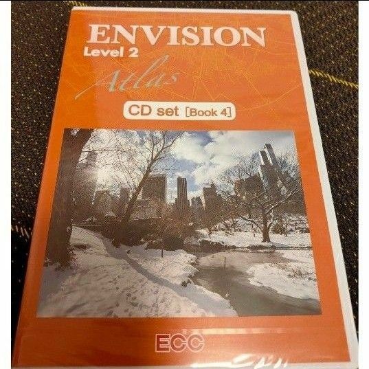 ECC 教材　ENVISION level 2 CD セット　BOOK 2