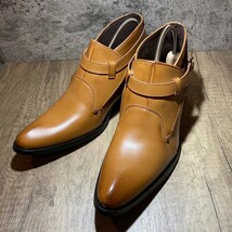 【美品】　テットオム　TETE 　ブーツ　革靴 シューズ レザーシューズ ドレスシューズ 紳士靴_画像2