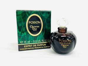H752*0.7　Christian Dior　クリスチャンディオール　POISON　プアゾン　ESPRIT DE PARFUM　15ml　パルファム　香水