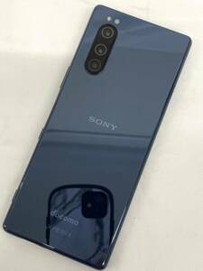 H756*9　初期化済　SONY　ソニー　Xperia　エクスペリア　SO-01M　64GB　SIMフリー　ブルー系　アンドロイド　スマホ　携帯