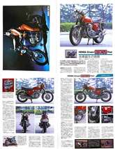 ホンダ CB750FOUR 小冊子　HONDA CB750フォア K0 K1 K2 K3 K4 K6 リプロパーツ メーター 試乗 文字盤 カタログ 配線図 灯火計器等明細票_画像2