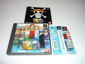 [管00]【送料無料】ゲームソフト PS1 ワンピース From TV animation ONE PIECE オーシャンズドリーム！ SLPS-03550 プレステ PlayStation