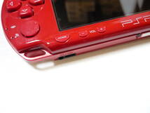 [管01]【送料無料】ゲーム PSP 本体 PSP-2000 レッド ACアダプタ付き プレステ PlayStation_画像4