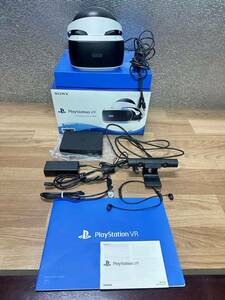 SONY PlayStation VR 本体 ヘッドセット/箱 PS4 PSVR 通電確認のみ
