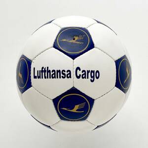 Lufthansa ルフトハンザ カーゴ サッカーボール フットボール レザー 本革 未使用品 DFBポカール #02