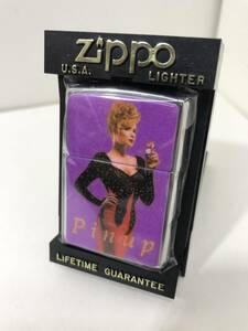 未使用【Zippo】ジッポーライター pinupgirl ピンナップガール【1996年製造】デッドストック ビンテージ Vintage