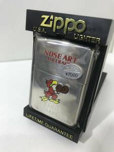 未使用【Zippo】NOSE ART AIR CRAFT EAGLE SQUADRON ジッポーライター 【1996年製】デッドストック ビンテージ Vintage
