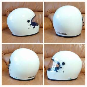 ◆◆ HONDA MOTORCYCLE HELMET S(55cm~56cm) フルフェイス ヘルメット ◆◆ショウエイ ホンダ 武川 ヨシムラ モンキー CB400F 750の画像3