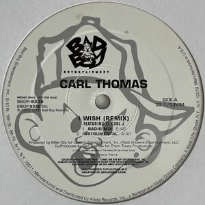 Carl Thomas - I Wish (Remix) / Woke Up In The Morning (プロモ) (Promo)