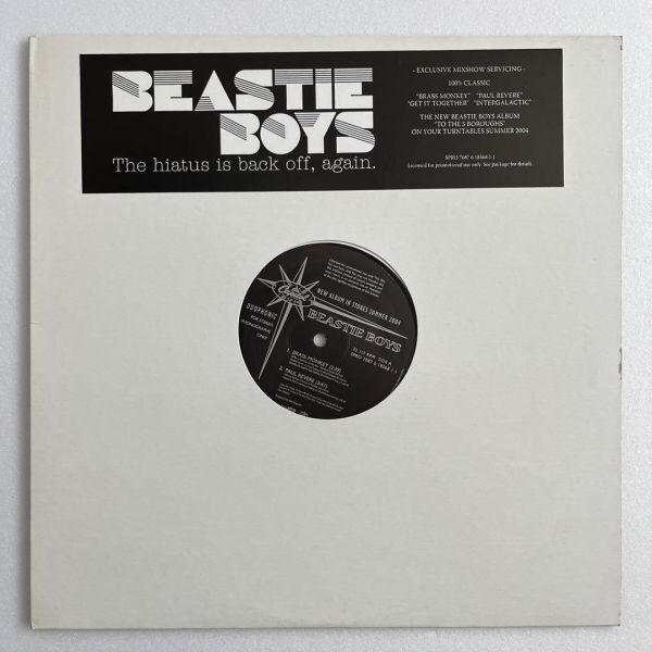 Beastie Boys - The Hiatus Is Back Off, Again. (USオリジナル/プロモオンリー/Promo)