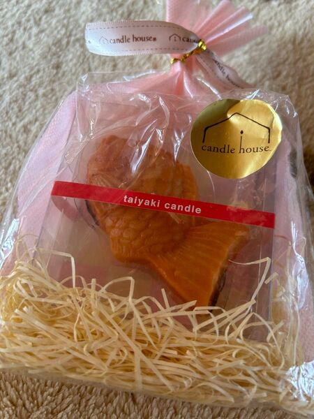たい焼き キャンドル 未開封 キャンドルハウス