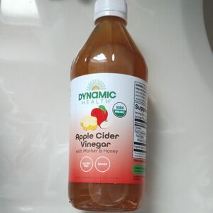 Dynamic Health（ダイナミックヘルス）オーガニック生アップルサイダービネガー473ml