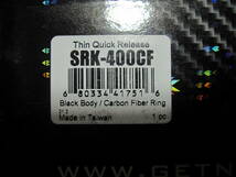 NRG　クイックリリース 薄型　SRK-400CF　ブラックボディー　カーボンリング　中古　 _画像5
