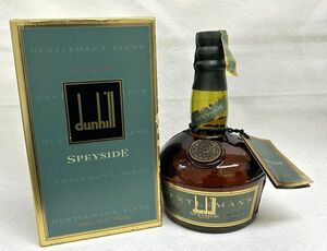 未確認/長期保管品 dunhill GENTLEMAN SPEYSIDE 700ml 43% 箱付 ダンヒル ジェントルマン スペイサイド スコッチ ウイスキー 古酒 希少