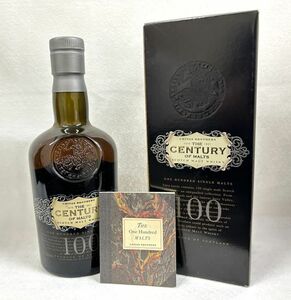 未開栓品 CHIVAS BROTHERS THE CENTURY OF MALTS SCOTCH MALT WHISKY 750ml 43% 箱/冊子付 100 シーバスブラザーズ センチュリーオブモルト