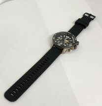 CITIZEN シチズン プロマスター エコドライブ エアダイバー H112-T013279 電波ソーラー 黒 ラバー メンズ 腕時計　199678_画像7