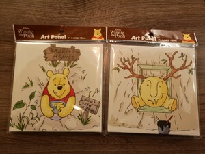 【新品未使用】くまのプーさん　アートパネル　①　ディズニー　売り切れ　Pooh　プーさん新生活　模様替え　引っ越し　インテリア　