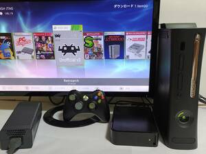 Xbox360 Elite 2TB+1TB RGH (Jasper v2)(Kronos) 付属品付 動作OK 日本語化 [N563]