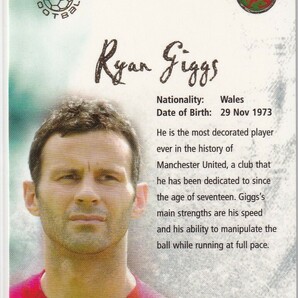 ギグス☆Futera/2006 WORLD FOOTBALL☆No.43/Ryan-Giggs/Walesの画像2