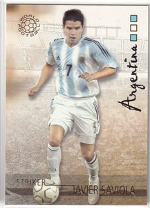 サビオラ☆Futera/2006 WORLD FOOTBALL☆No.92 Javier-Saviola/Argentina