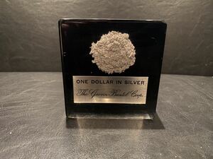 希少 格安 ONE DOLLAR IN SILVER シルバー0.77オンス 米国財務省 garuin bentel corp 保管品 骨董 レトロ アンティーク 芸術