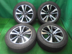 g94◆スープラ スタッドレスセット◆Smartline365 17×7.5J +27 5H PCD112 BS VRX3 225/50R17 235/50R17 中古冬タイヤ付ホイール4本セット