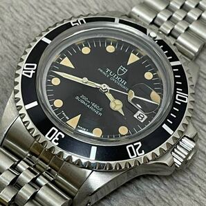 TUDOR チュードル サブ 200M ダイバー ブラック カラ ref.79090 1980s- -USEDの画像5