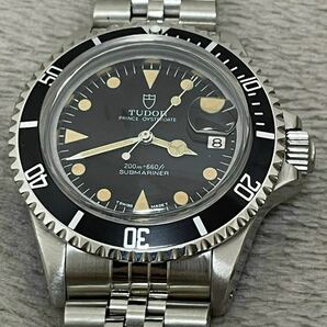 TUDOR チュードル サブ 200M ダイバー ブラック カラ ref.79090 1980s- -USEDの画像7