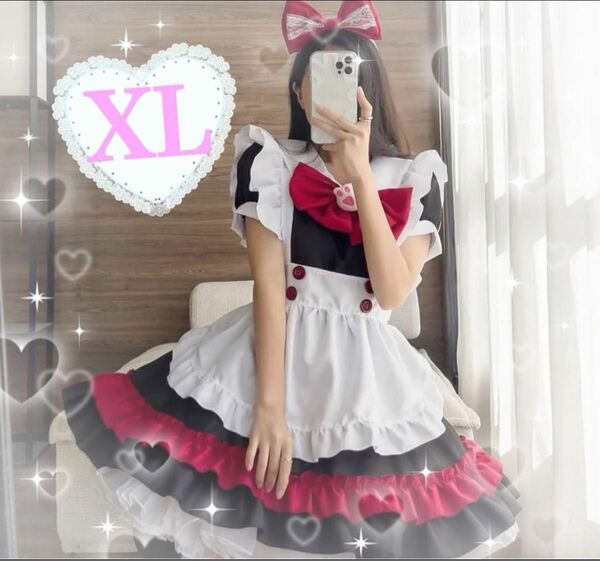 値下げ待ちいいね不要！質問からどうぞ！メイド服 エプロン コスプレ カチューシャ セクシー ワンピース