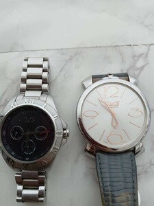 1円〜腕時計ガガ・ミラノGaGa MILAN　ドルチェ&ガッパーナ 　DOLCE&GABBANA2個セット