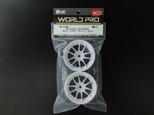 [WW-0706WH] WORLDPRO SSR REINER type10S WHEEL オフセット6（浅リム）　ホワイト (2pcs) RC ラジコン RC-ART ホイール