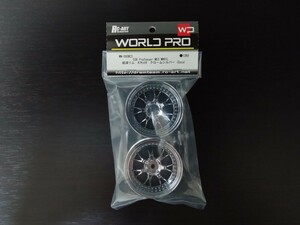 [WW-0808CS] WORLDPRO SSR Professor MS3 WHEEL オフセット8（超深リム）　クロームシルバー (2pcs) RC ラジコン RC-ART ホイール