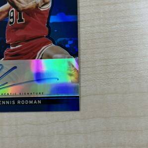 Dennis Rodman 2013 Leaf AUTHENTIC SIGNATURE /25 METAL BASKETBALL BA-DR2の画像6