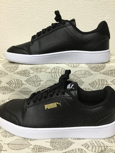 ◆美品 送料込◆23.5 プーマ PUMA スニーカー 黒 05◆0311