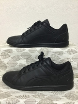 ◆美品 送料込◆24.0 プーマ PUMA スニーカー 黒 05 0327_画像2