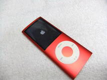 アップル 第4世代 iPod nano 16GB 本体 初期化 アイポッド ナノ apple A1285 レッド_画像1