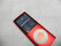 アップル 第4世代 iPod nano 16GB 本体 初期化 アイポッド ナノ apple A1285 レッド_画像7