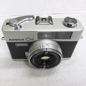 1971年発売 KONICA コニカ C35 HEXANON F2.8 38mm Made in japan 動作未確認の画像1