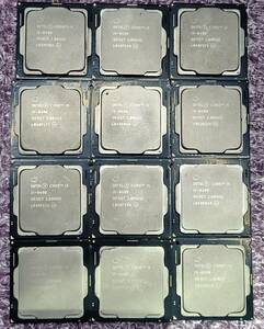 INTEL CPU core i5-8400 12枚　第８世代　起動確認済