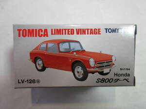 1/64 トミカ リミテッド ヴィンテージ　LV-126a　Honda S800 クーペ