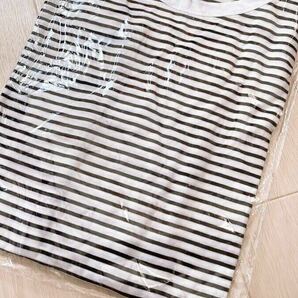 新品 Deuxieme Classe COCO Stripe Tシャツ ボーダー ロングTシャツ ホワイト ブラックの画像3