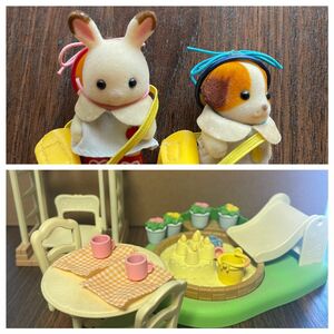 シルバニアファミリー幼稚園と家具