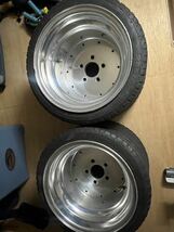 14インチ 5穴 SSR マークI PCD114.3 極太12J 恐らくCタイプ 深リム 旧車 ネオクラ 街道レーサー 暴走族 当時物 希少な5穴 バフがけ済み_画像1