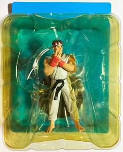  Street Fighter 15 anniversary commemoration . profit gmi attached figure ryuuSTREET FIGHTER Shokugan trailing figure miniature 