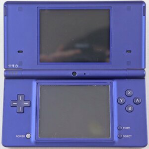 S◎ジャンク品◎携帯ゲーム機『ニンテンドーDSi メタリックブルー』 TWL-S-ZBA TWL-001 Nintendo/任天堂 2009年3月20日発売 箱付き