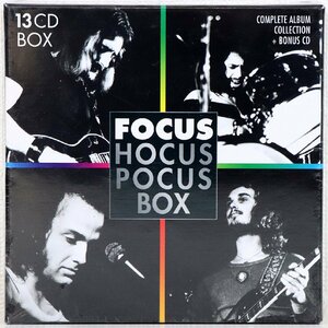 S♪未使用品♪CD-BOX フォーカス 『FOCUS HOCUS POCUS BOX (13CD)』 RED BULLET コンプリートアルバムコレクション + ボーナスCD ※未開封