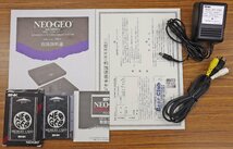 M◎ジャンク品◎ゲーム機『ネオジオ NEO-O』 NEO・GEO SNK/エス・エヌ・ケイ NEO-IC8 本体/コントローラー他 別売りメモリーカード付き_画像8