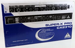 Ｍ♪中古品♪クロスオーバー 『SUPER-X PRO CX2310』 BEHRINGER/ベリンガー チャンネルデバイダー サイズ：H44.5mm x W482.6mm x D215