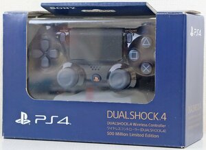 S◎未使用品◎ゲーム周辺機器『ワイヤレスコントローラー(DUALSHOCK 4) 500 Million Limited Edition』 CUH-ZCT2J50 プレイステーション4