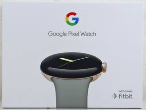 S◎未使用品◎スマートウォッチ『Google Pixel Watch GA04123-TW』 Wi-Fiモデル Champagne Goldステンレス 製造年月:2023年4月 未開封